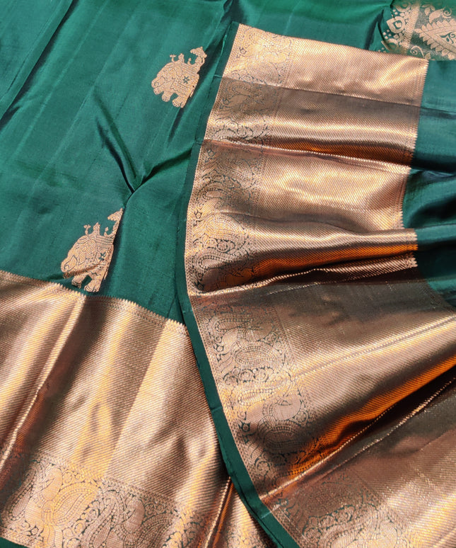 Kanchi Pure Dhantu Silk Saree - KMP1400