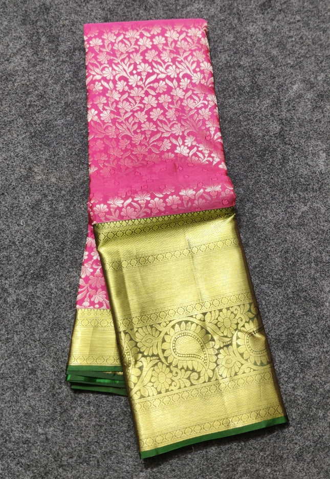 Kanchi pure Bridal wear saree @30% Off - KMP05