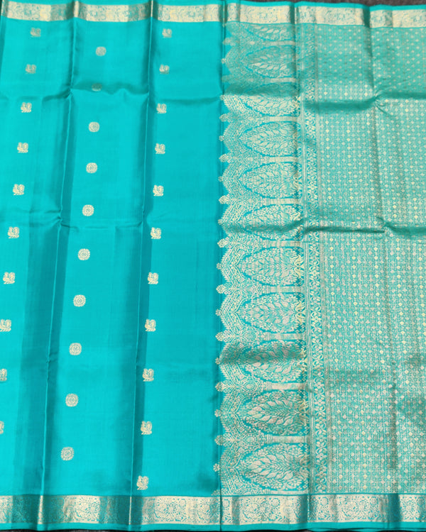 Kanchi pattu small border saree - KMP275 alternate view