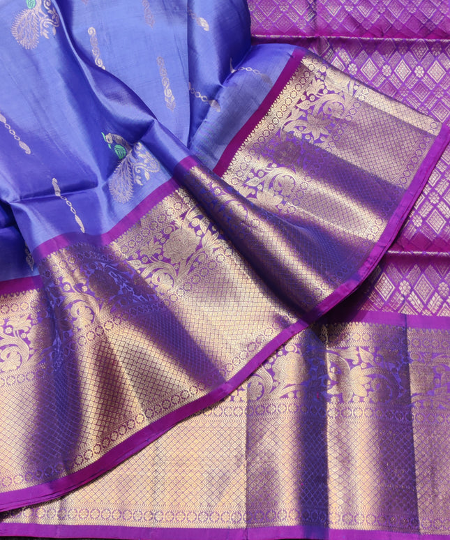 Meenakari kanchi lightweight pattu Saree - KMP3063