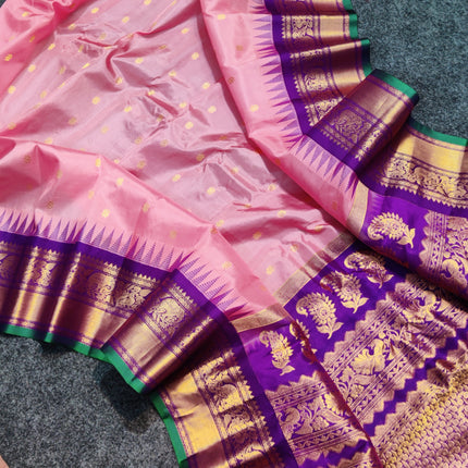 Gadwal pure silk saree - GPS12