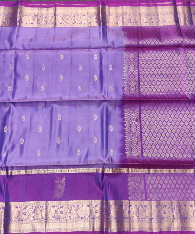 Vintage Lightweight Gap border pattu - LWP261