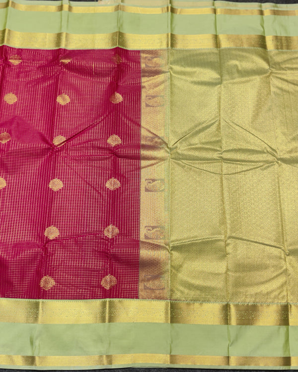 Kanchi semi vintage silk Saree -KS04 alternate view