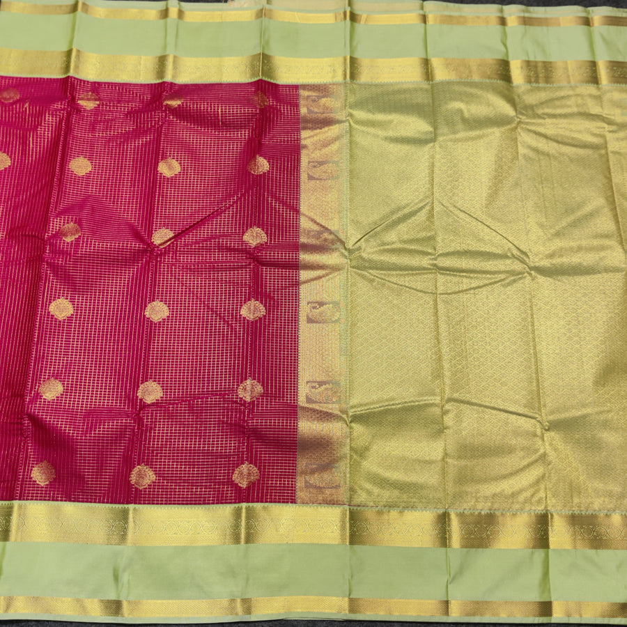 Kanchi semi vintage silk Saree -KS04