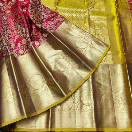 Kanchi pure Bridal wear saree @30% Off - KMP03