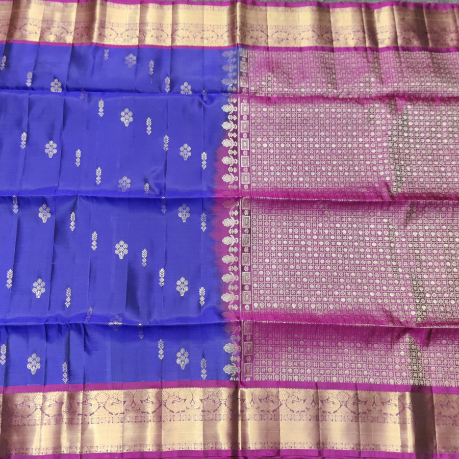 Meenakari kanchi lightweight pattu Saree - KMP26