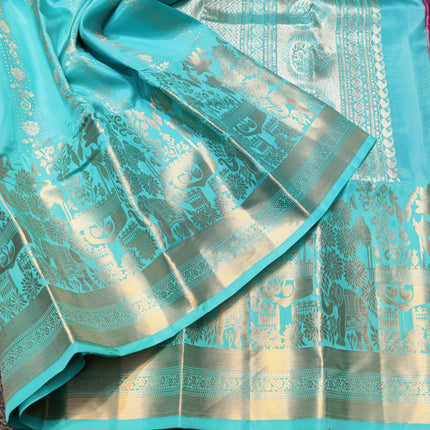 Kanchi pattu pure silk Saree - KMP1275