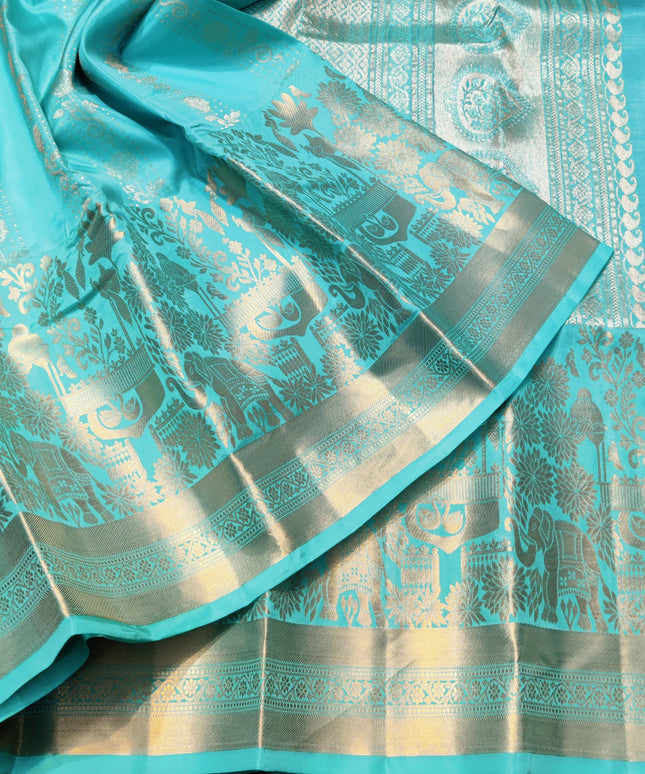 Kanchi pattu pure silk Saree - KMP1275