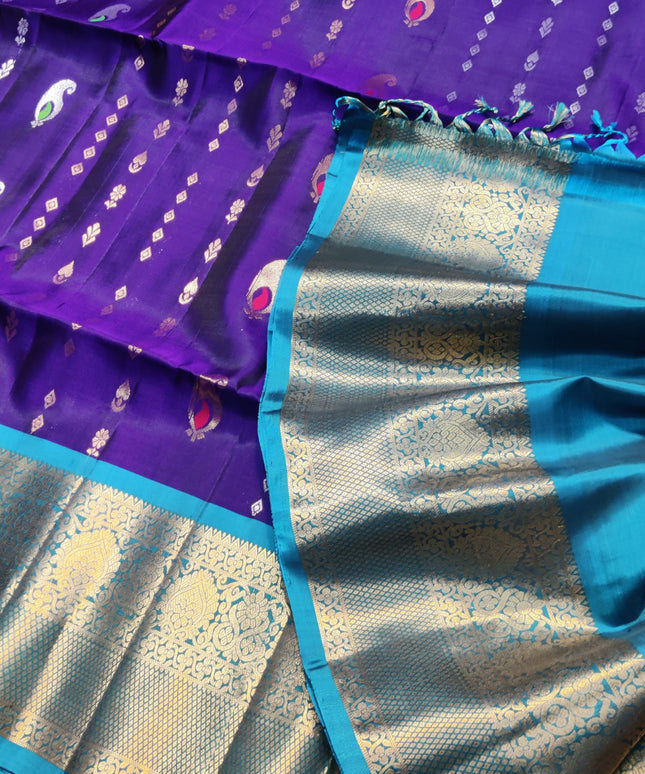 Kanchi pure silk Saree - KMP1157
