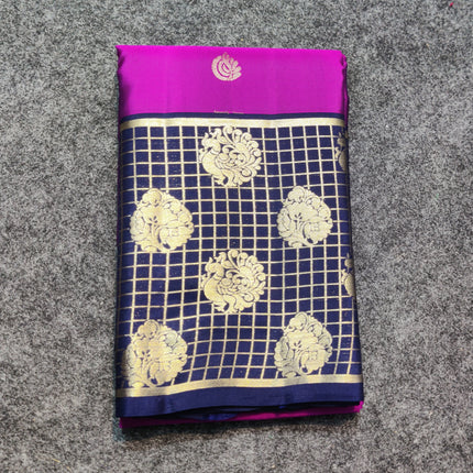 Kanchi pure soft silk Saree - KMP1205