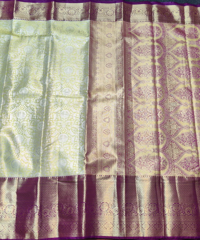 Kadiyal Pattu Saree - HF234