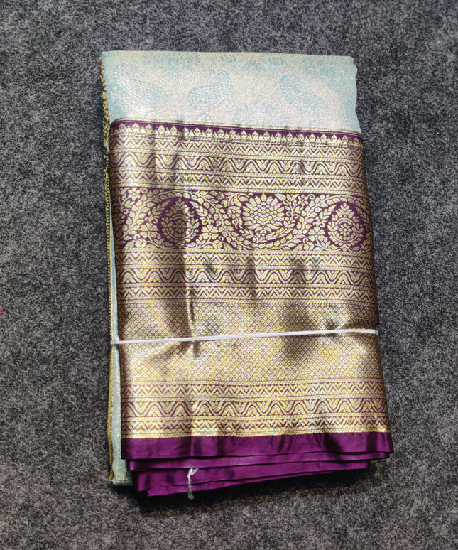 Kadiyal Pattu Saree - HF238