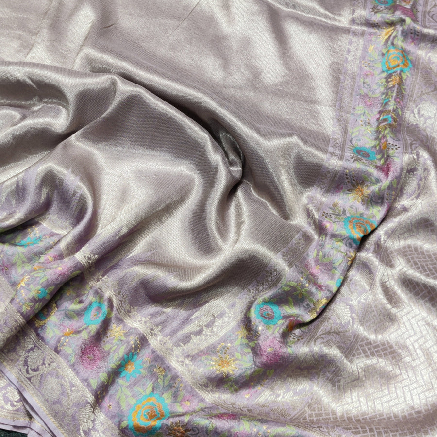 Banaras Tissue Paithani silk saree - BRS25