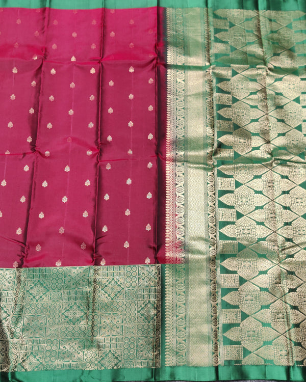 Mangalya pattu handloom saree - MG26 alternate view