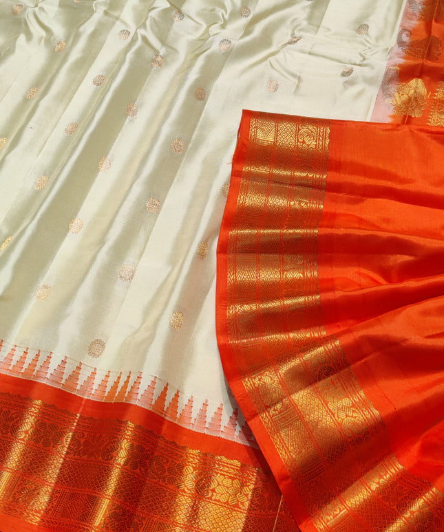 Gadwal pure silk saree - GPS233