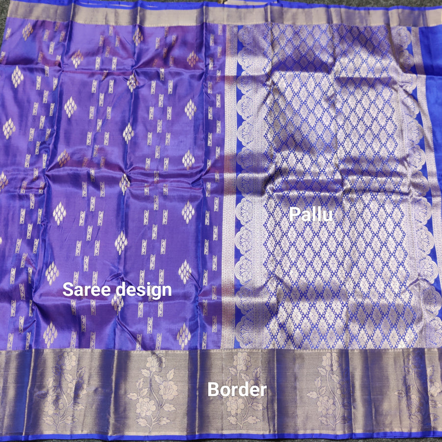 Lightweight pattu Scurt Border Saree - LWP406