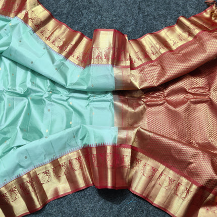 Gadwal Handloom Pure silk saree - GPS148