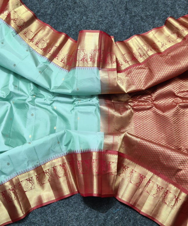 Gadwal Handloom Pure silk saree - GPS148