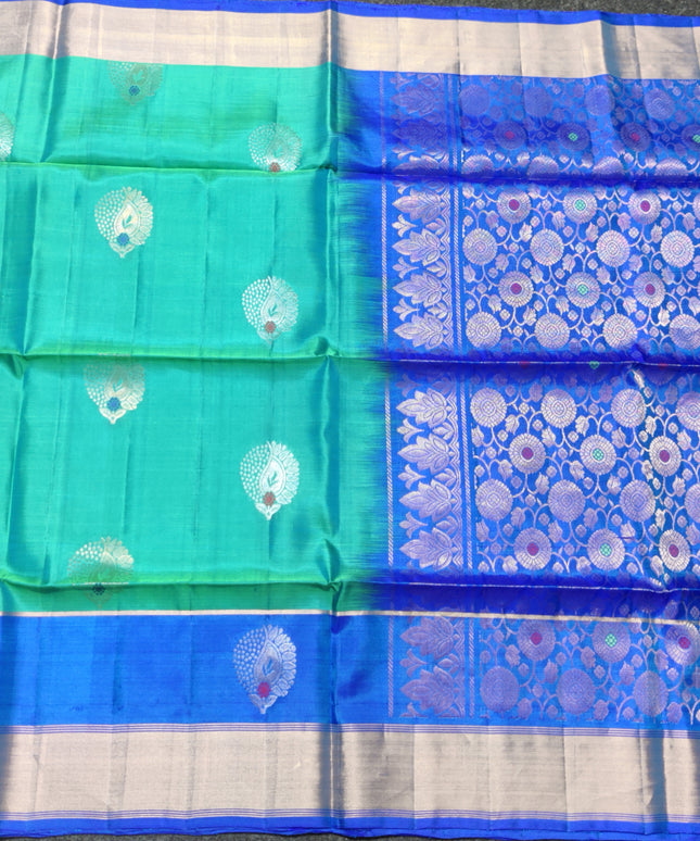 Lightweight pattu Scurt Border Saree - LWP89