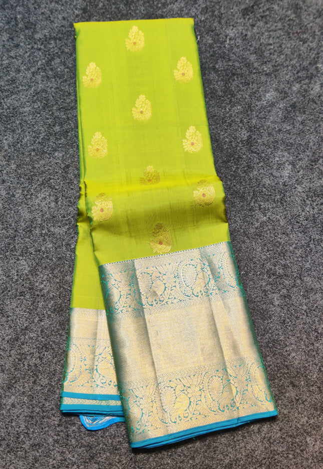 Meenakari kanchi Butta Saree - KMP3066