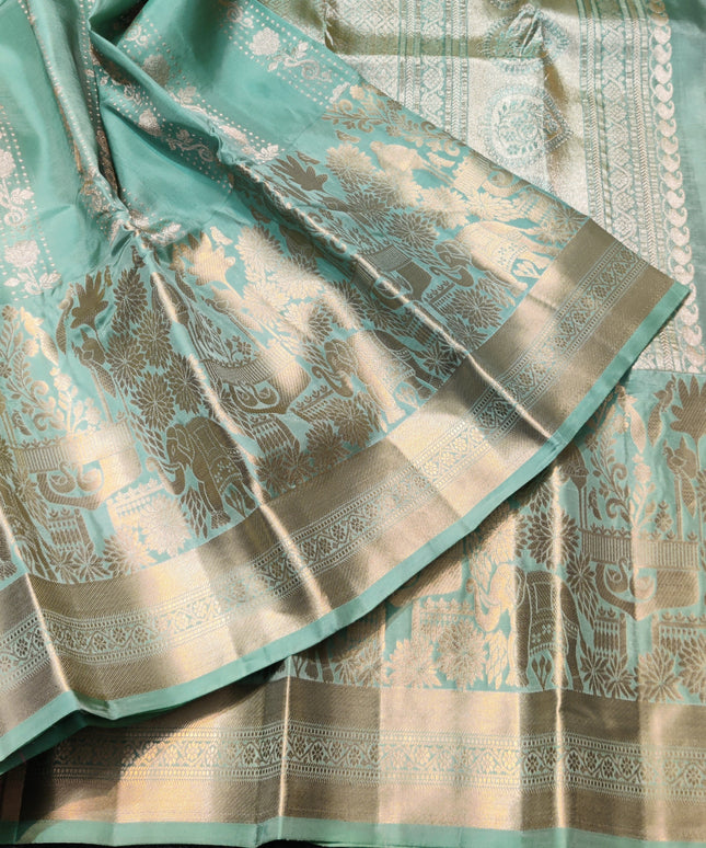 Kanchi pattu pure silk Saree - KMP1271