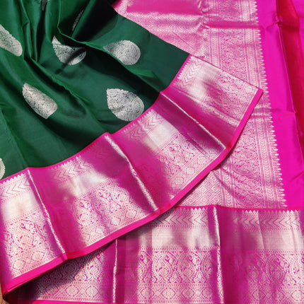 Kanchi Pure Handloom Pattu Saree - KMP155