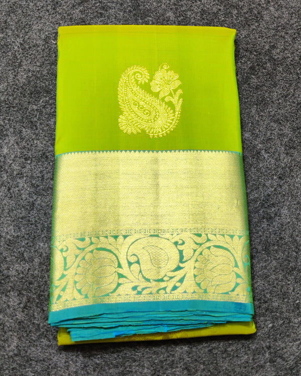 Kanchi Pure Dhantu Silk Saree - KMP371 alternate view