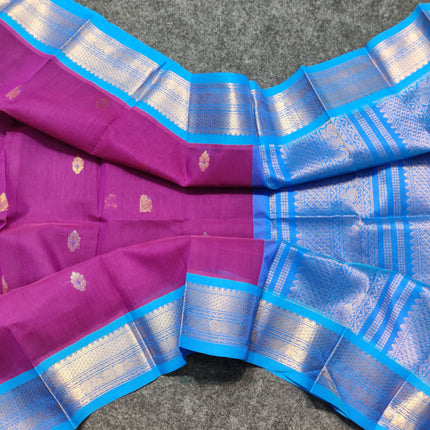 Gadwal Sico Silk Saree - GS45