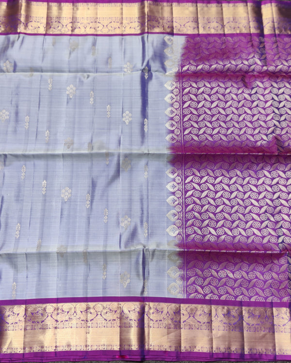Meenakari kanchi lightweight pattu Saree - KMP23 alternate view