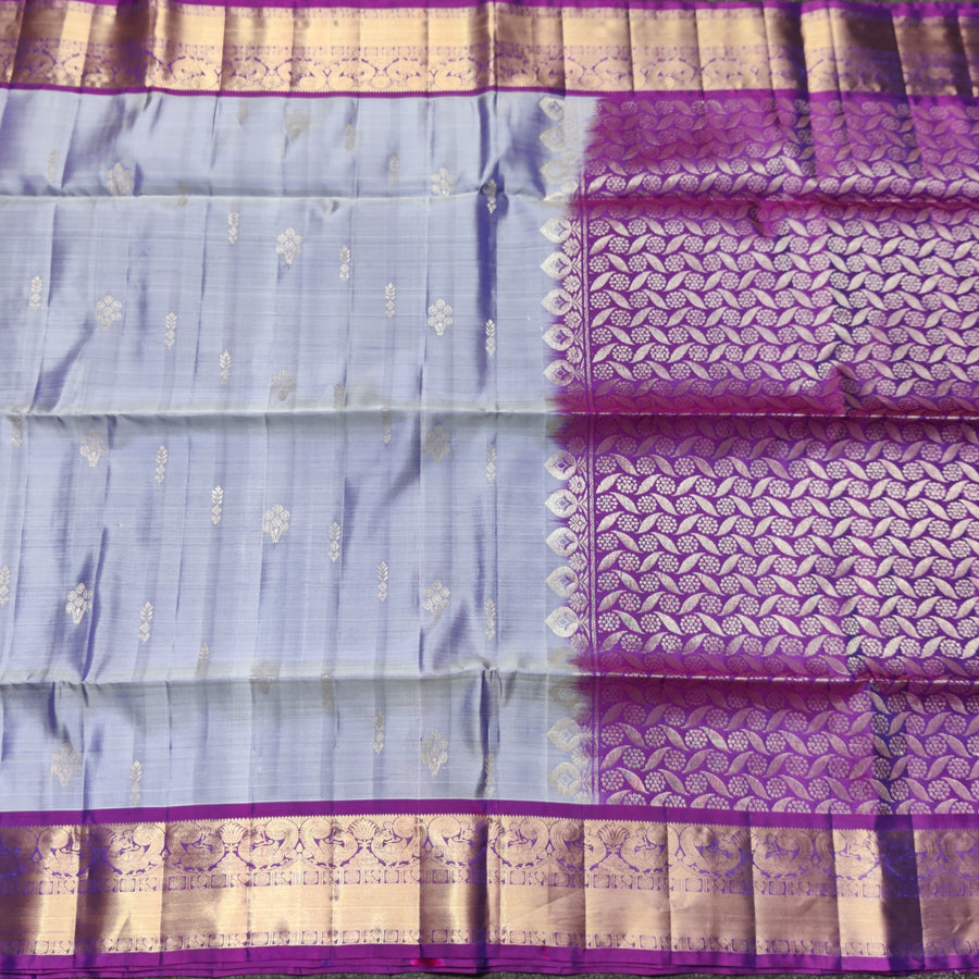 Meenakari kanchi lightweight pattu Saree - KMP23