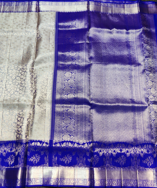 Kanchi Meenakari Brocade Pure handloom Silk Saree - KMP1979