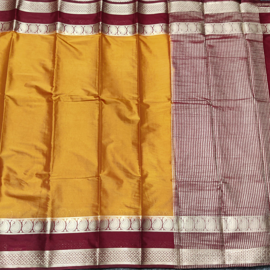 Mysore crepe semi silk saree - M20