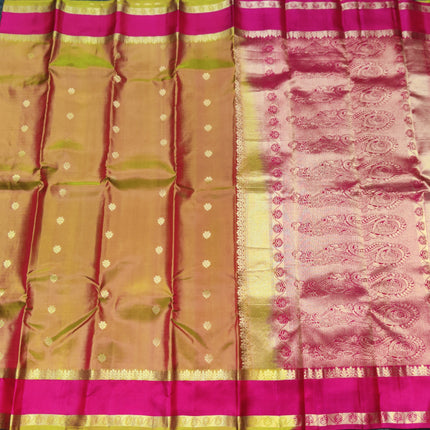 Kanchi Handloom Vintage Gap Border - KMP3001