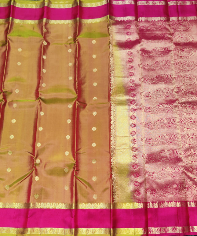 Kanchi Handloom Vintage Gap Border - KMP3001