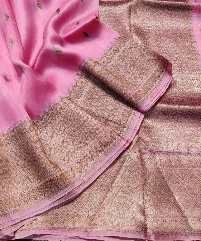 Organza Silk Saree - ORK03