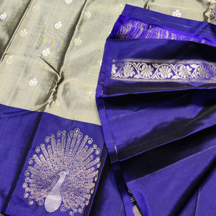 Kanchi pure soft silk Saree - KMP2055