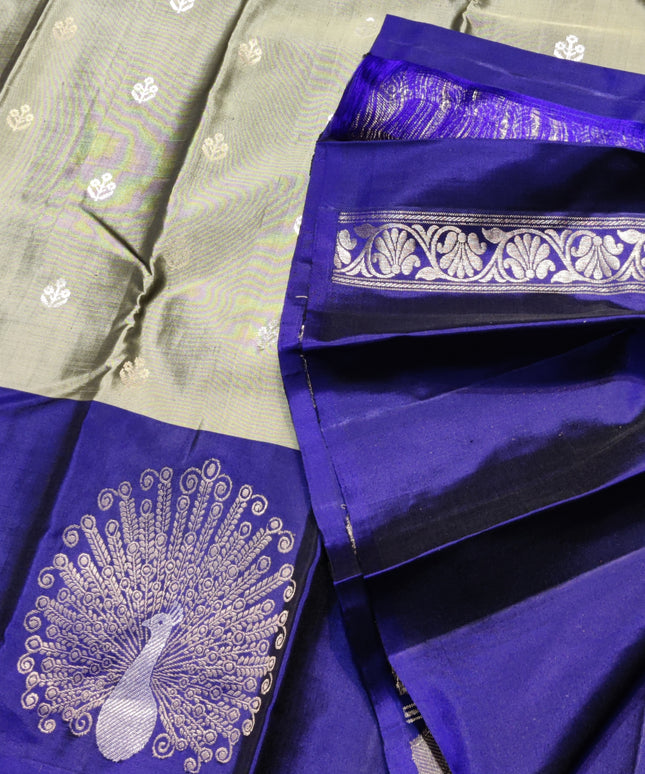 Kanchi pure soft silk Saree - KMP2055
