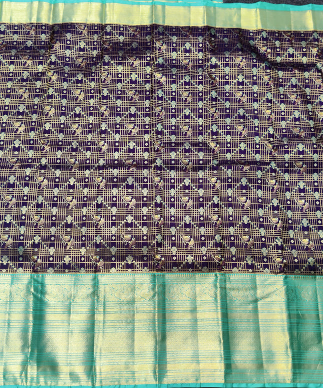 Kanchi Pure Handloom Bridal Wear Saree - KMP867