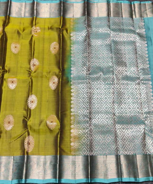 Meenakari kanchi lightweight pattu Saree - KMP310