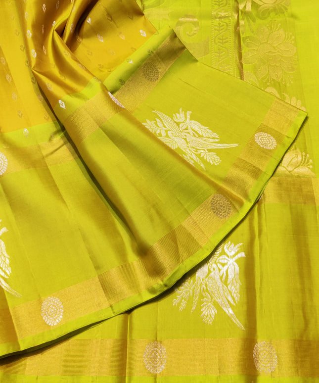Lightweight Pattu Scurt Border Saree - LWP1077