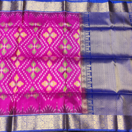 Ikkath Pure Silk Pattu Saree- IKT56