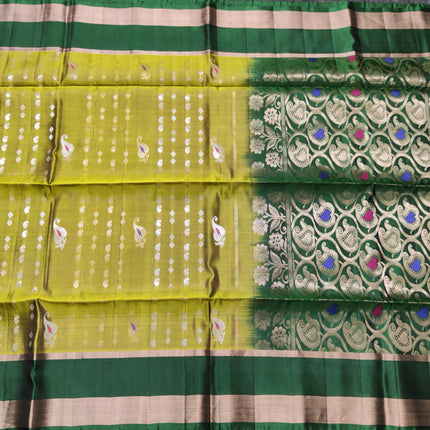 Lightweight pattu Scurt Border Saree - LWP84