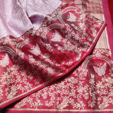 Kanchi Meenakari Brocade Pure handloom Silk Saree - KMP1978