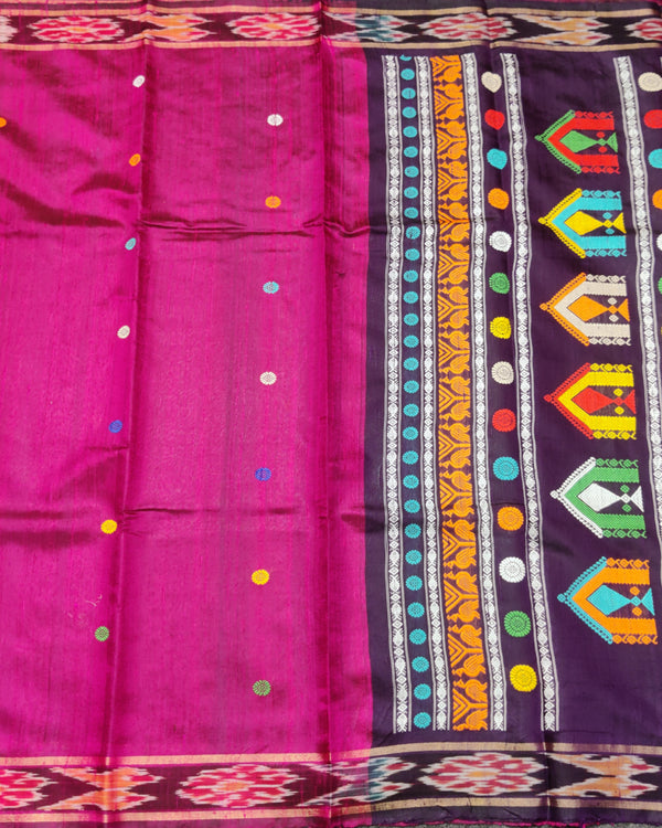 Chandigarh pure silk saree -  CP12 alternate view
