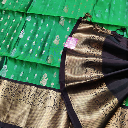 Meenakari kanchi lightweight pattu Saree - KMP3169
