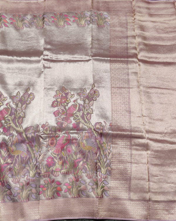 Banaras Tissue Allover Meenakari - BRS39 alternate view