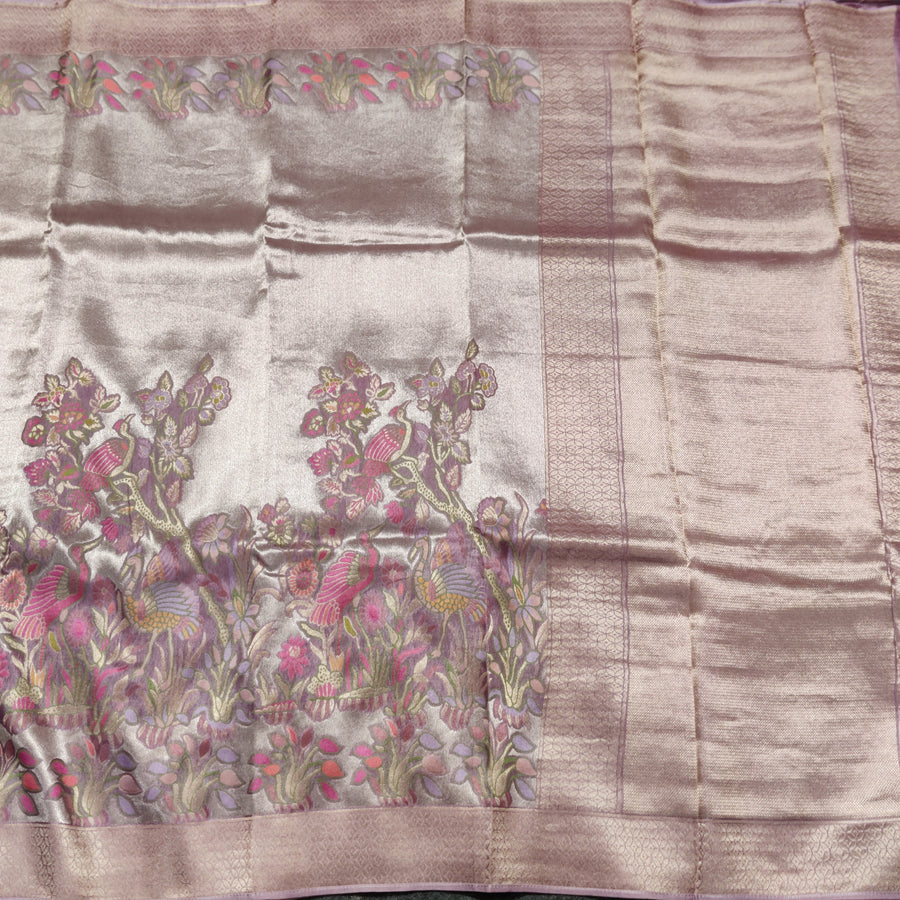 Banaras Tissue Allover Meenakari - BRS39