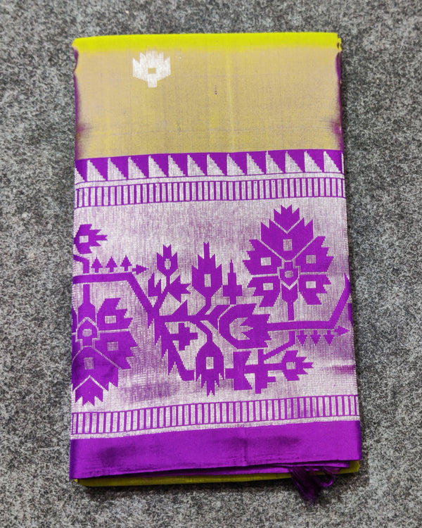 Vaidurya pattu handloom saree - V01