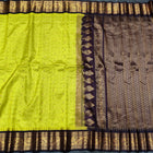 Gadwal check design pure silk- GPS43