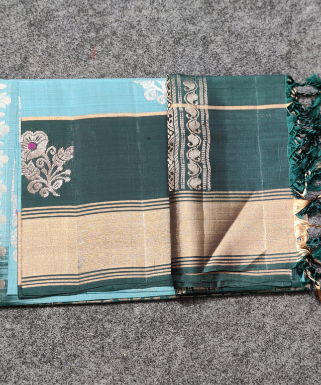 Lightweight pattu Scurt Border Saree - LWP152